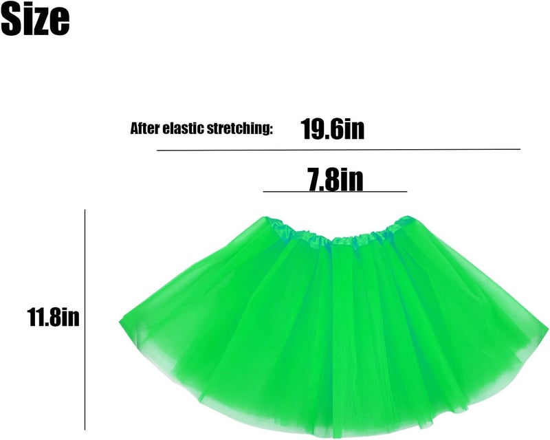Zeyoy Tutu Skirts for Women 5 Layers Girl Halloween Costume Party Favor Dance Tulle Skirt Running Tutus for Women in Running Skirts - Image 2
